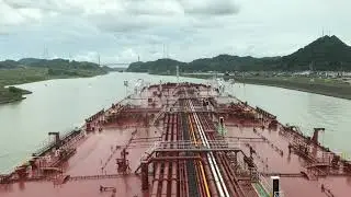 Panama Canal Full transit timelapse | Панамский канал полный транзит таймлапс