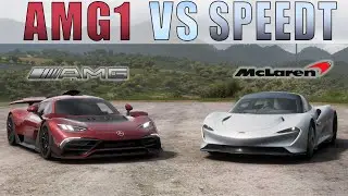 Forza Horizon 5 Drag race: Mercedes-AMG One vs McLaren Speedtail