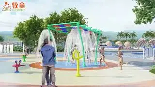 Multiple Funny Water Play Equipment for Water Park Resort