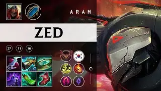 Zed ARAM - KR Grandmaster Patch 25.24