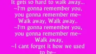 ~Dj Boonie Walk Away with Lyrics~