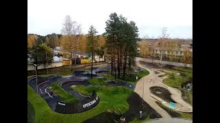 Upesciemā, Garkalnes pagastā uzbūvēta jauna velotrase