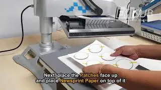 Emisub - How to sublimate Iron-on Patches