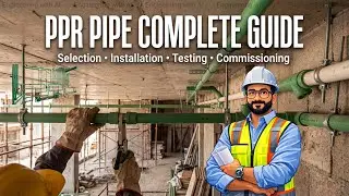 PPR Pipe Installation on Site | Selection, Jointing , Pressure Testing & Commissioning