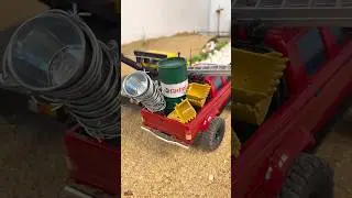 Toyota Hilux C64-1 WPL Loading Challenge | 1:12 Scale RC #rc #rccar #shorts