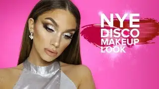 NYE Disco Makeup Look | Julia Dantas