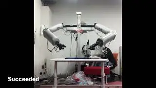 Towel Folding Online Motion Generation