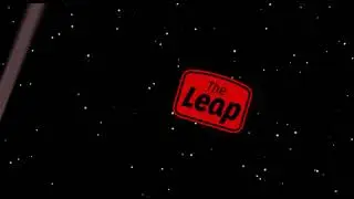 leap logo space float after effects animation