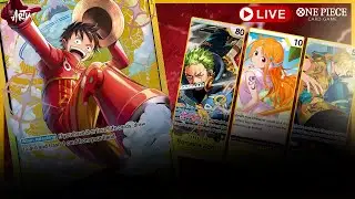 🔴Jogando com o novo Luffy do ST29! Ser&aacute; que da zikachu mesmo?