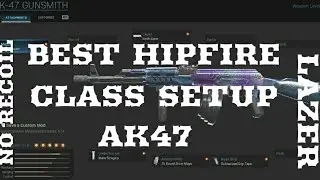 INSANE AK47 HIP-FIRE CLASS SETUP SEASON 4- CALL OF DUTY MODERN WARFARE