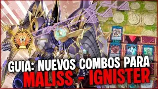 TE ENSEÑO A JUGAR MALISS CON @IGNISTER CON SUS : COMBOS, CONSEJOS Y MÁS    #YUGIOH #TCG #MASTERDUEL