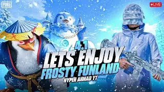 ROAD TO CONQUEROR AND LENGEND | FROSTY FUNLAND EVENT | PUBG MOBILE | HyperAhmadYT