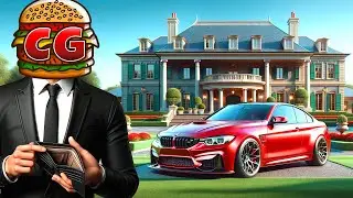 LOSING All My Real Estate Money RACING Cars in Estate Agent Simulator!