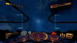 Elite Dangerous - Escaping a Thargoid Hyperdiction (no engineering).