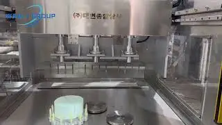 Wanli ultrasonic round cake cutting machine