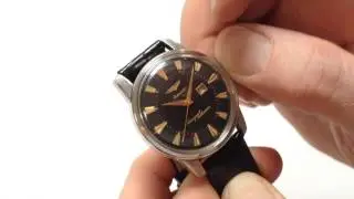 LONGINES vintage wristwatch, Conquest Calendar Ref.9004, circa 1957