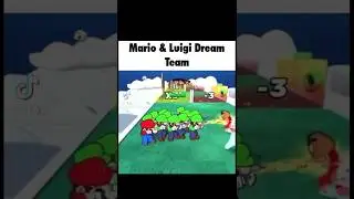 Mario & Luigi Dream Team #shorts #marioandluigi #memes #fyp #tiktok #marioandluigidreamteam