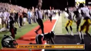 AMAZING Touchdown Leap By Packers #23 Ty Lee - Colquitt vs. Lee 2015