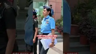 Colonel Sofiya Qureshi & Indian Air Force officer Wing Commander Vyomika Singh  #AIF #army #reels