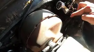Installing the Tanks Fuel Pressure Regulator under the hood
