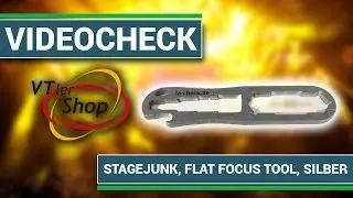 Videocheck - StageJunk, Flat Focus Tool, silber