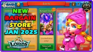 Lords Mobile Bargain Store January 2025 | New 7 Days Bargain Store | Infinite Gaming