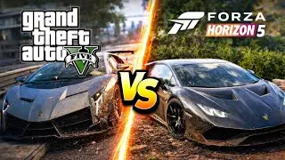 GTA 5 vs Forza Horizon 5 &ndash; Graphics, Physics & Details Comparison 🤯