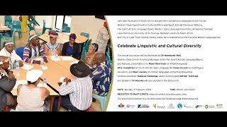 International Mother Language Day with Iziko Museums and partners