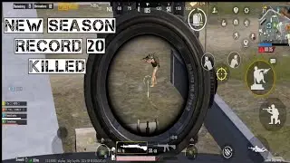 PUBG New season record 20 Killed | PUBG android game Play