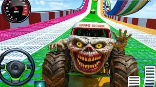 New Mega ramp monster truck game Android gameplay 2026 #monster truck#gameplay