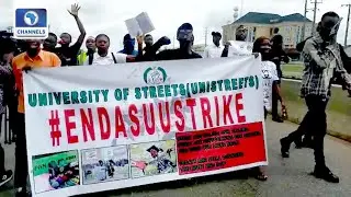 ASUU Strike: University Students Protest For Second Day In Benin City