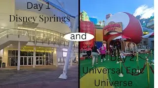 Heading to Orlando, Florida| Disney Springs and Epic Universe| First two days of our trip