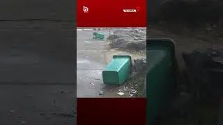 İstanbul&rsquo;da lodos etkili oldu; dalgalar mendirekleri aştı! #shorts