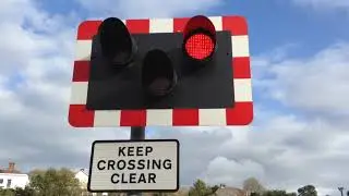 Exeter Red Cow Level Crossing (Devon) 22/10/2017