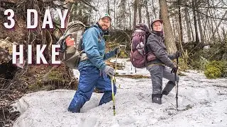 Western Uplands Algonquin Park Trail - Spring Backpacking