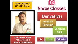 Derivative#Shortcut Trick-Implicit Function