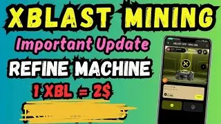 xblast update ll how to connect wallet ll free mining don't miss