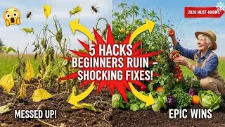 They Are Killing Your Plants ! -Stop Doing These 5 Viral Gardening Hacks in 2026