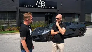 He Wants To Sell His Corvette C8 Stingray!