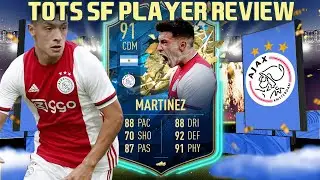 THE BEST OBJECTIVE CARD EVER! 91 TOTSSF MARTINEZ PLAYER REVIEW! FIFA 20 ULTIMATE TEAM