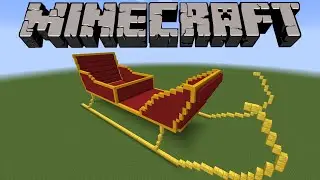 Minecraft Building Santa's Sleigh