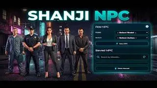 SHANJI NPC - FiveM NPC Builder System (ESX)