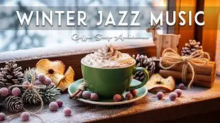 Winter Jazz Music ❄ Coffee Shop Ambiance & Sweet Bossa Nova instrumental for Working.