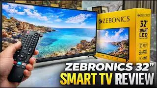 Zebronics 32&rdquo; HD Smart LED TV Review  Best Budget Smart TV Under 10K