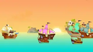 Epic Pirate Battle with Duddu, My Virtual Pet Dog!