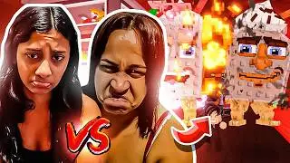 MINHA IRM&Atilde;ZINHA E MINHA M&Atilde;E BRIGARAM PESADO POR CAUSA DA TROLLAGEM QUE FIZ NA BASE DELAS E DEU RUIM😭