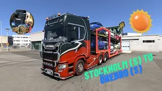EURO TRUCK SIMULATOR 2 - STOCKHOLM (S) TO ÖREBRO (S)
