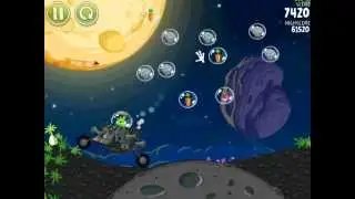 Angry Birds In Space tutorial 1-1 to 1-22
