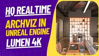 4K HQ REAL-TIME ARCH-VIZ IN UNREAL ENGINE. OFFICE ROOM.