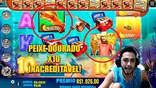 O MELHOR BIG BASS EXISTE E EU POSSO TE PROVAR PEIXE DOURADO NO X10 INACREDITÁVEL